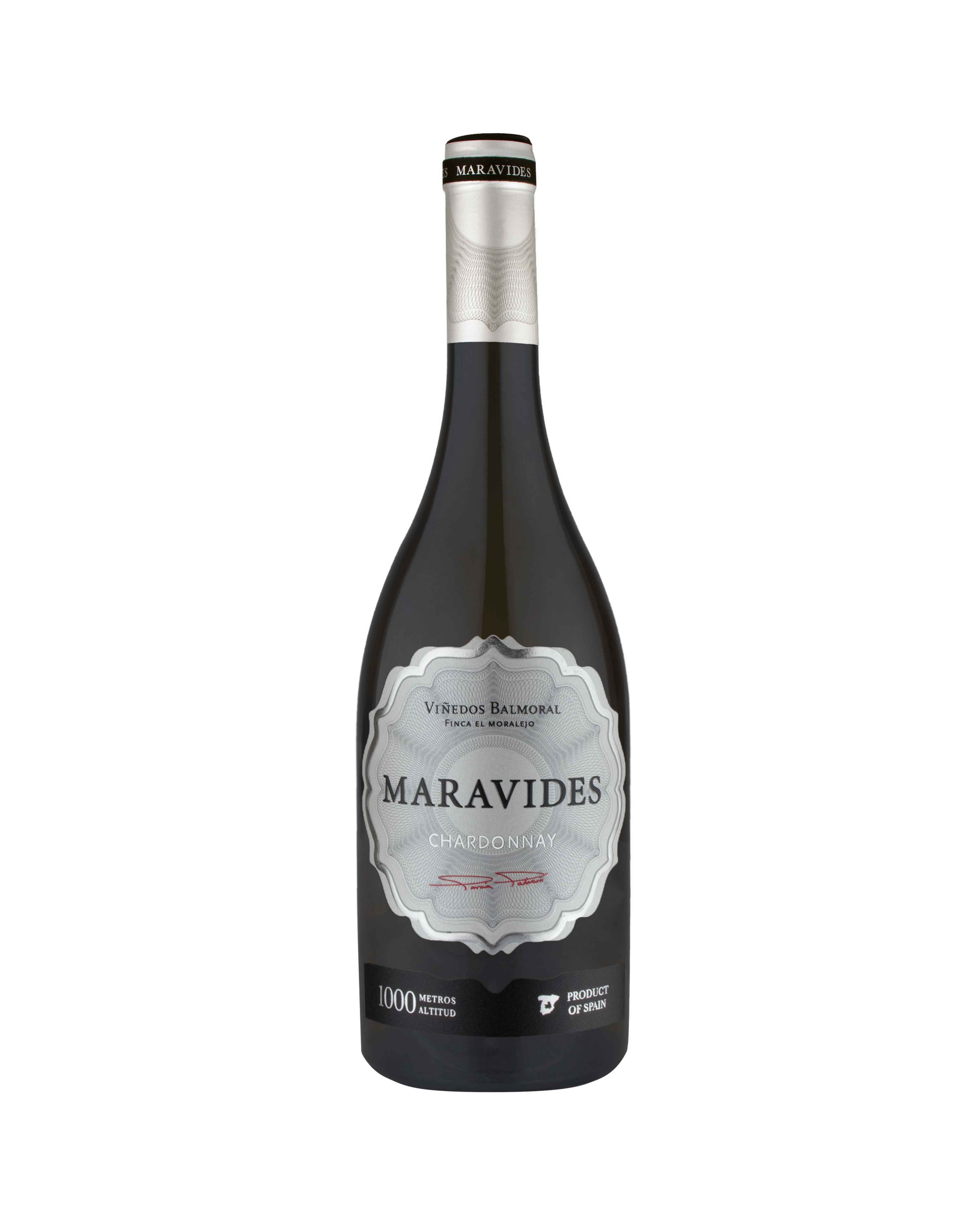 BAL MAR 250526 Maravides 100% Chardonnay 2025 12.5% - 75CL  Maravides Chardonnay